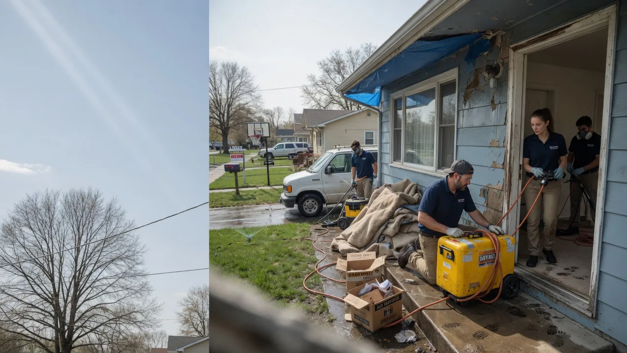 Basement Flood Cleanup in Richmond, OH near me